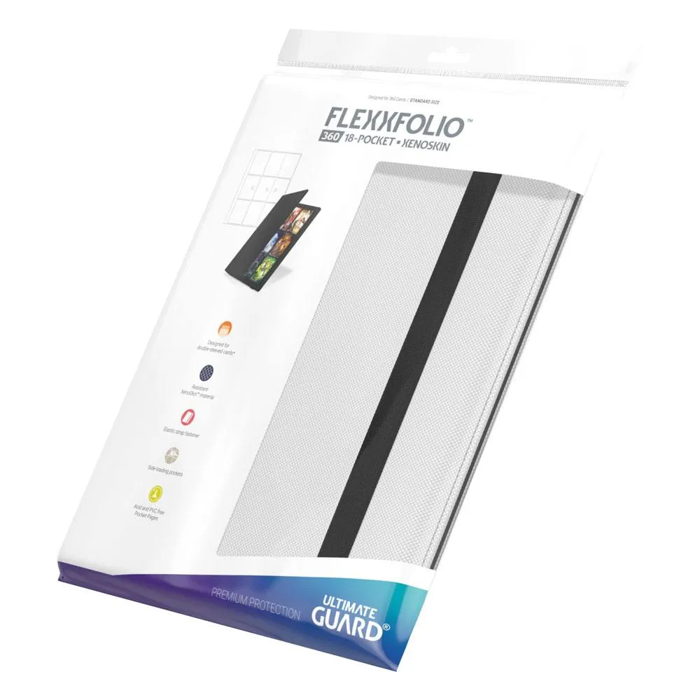 Ultimate Guard Flexxfolio (360 double-sleeved cards) 18-Pocket 70 x 94 mm Xenoskin - White